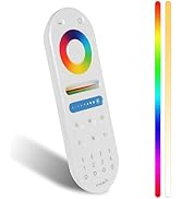 Goldlife C1-1 LED Controller, 5 in 1 DC12-24V RF WiFi Bluetooth Controller for RGB CCT RGBW LED B...