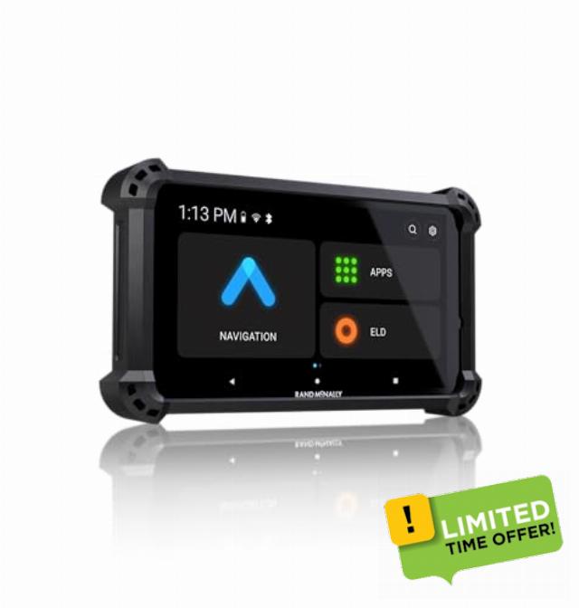 Rand McNally RANDTAB6 Rand Tablet with Rand Navigation GPS with Speed Camera Alerts and Live Traffic