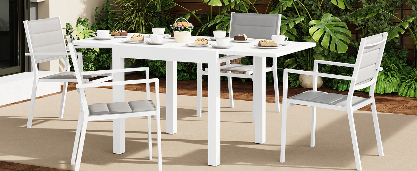 patio dining chairs set