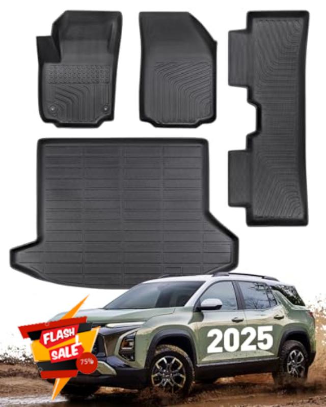 for Chevy Equinox Floor Mats 2025 Fuel Version (Not for EV)