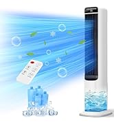 SUNGDOGIN Swamp Cooler, Cooling Fan for Room Garage Patio, Portable Evaporative Air Cooler, 5.3 G...