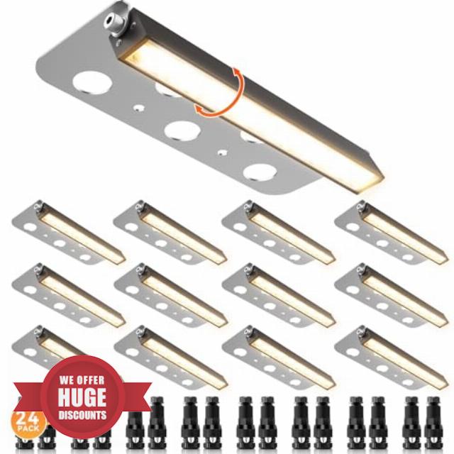 JESLED 7inch LED Retaining Wall Lights