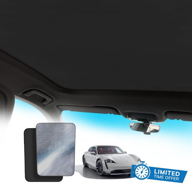 Car Interior Window sunroof Foldable roof Sunshade Compatible for Porsche Taycan 4