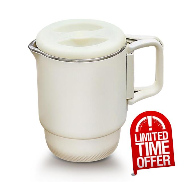 Portable collapsible electric kettle