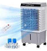 SUNGDOGIN Swamp Cooler,1800CFM Portable Evaporative Air Cooler,Cooling Fan for Room Garage Patio,...
