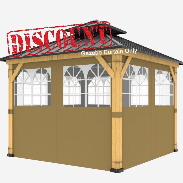 10ft x 12ft Gazebo Curtains