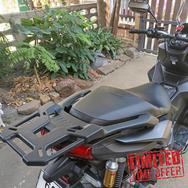 Rear Luggage Cargo Rack Competible with ADV160 ADV-160 2023-2025 Motorcycle Rear Tail Storage Racks Extended Shelf Bar Carrier Top Mount Bracket Plate Kit Tailbox Fixer Holder