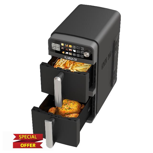 10-QT Dual Large Air Fryer