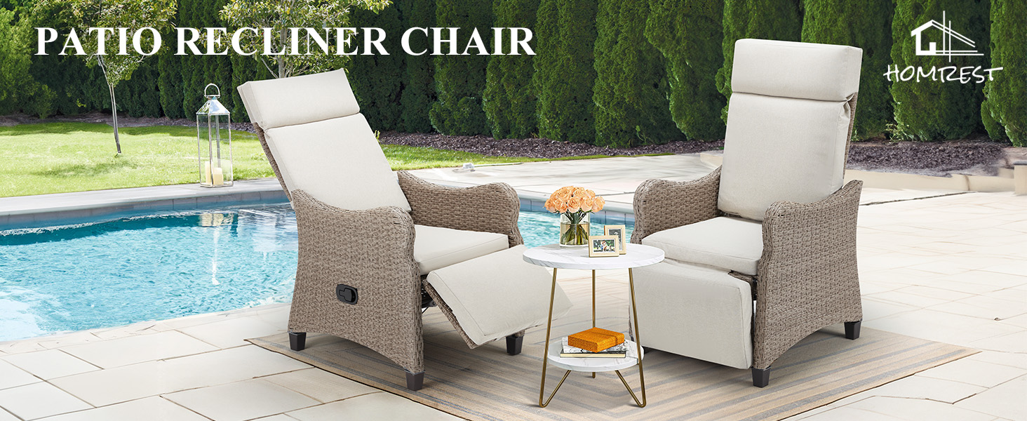 patio recliner chair