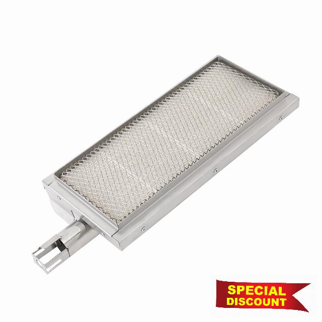 20505 Infrared Searing Burner for Bull Grill Replacement Parts for Bull Angus Brahma Lonestar Outlaw Renegade Bullet and Premium 7 Burner Grill Sear Burner for Bull BBQ Grill Accessories