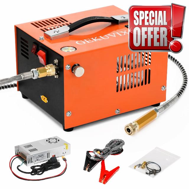 PCP Air Compressor 4500Psi/30Mpa Water/Oil Free PCP Air Pump Rifle