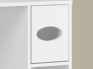 Rattan Over The Toilet Storage Cabinet 13