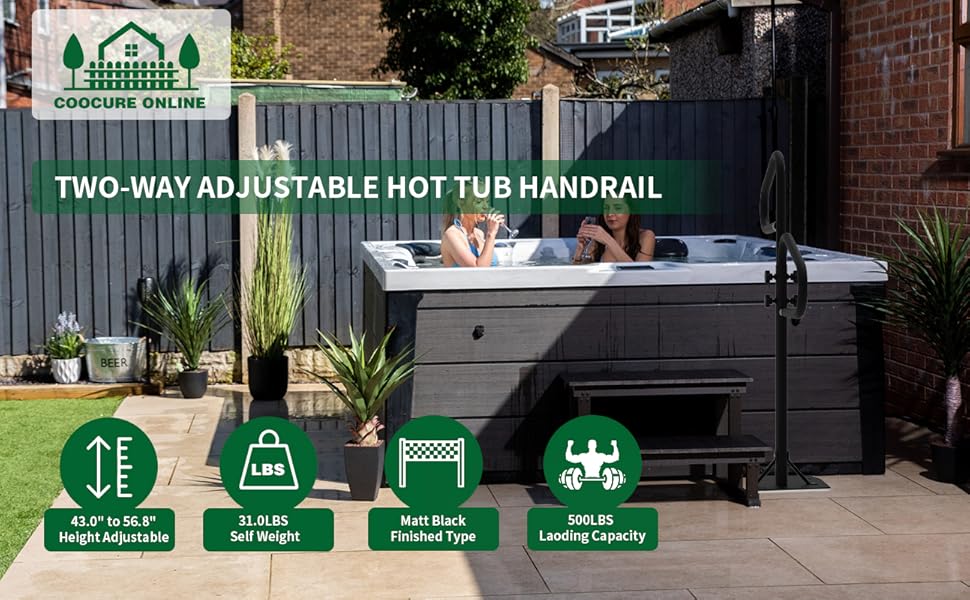 hot tub handrail