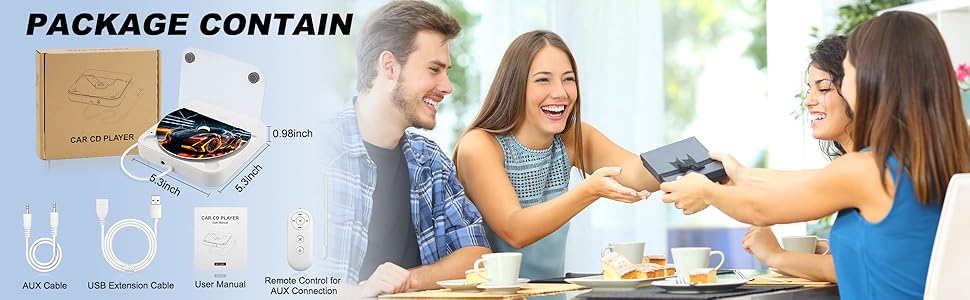 personal cd player for laptop portable