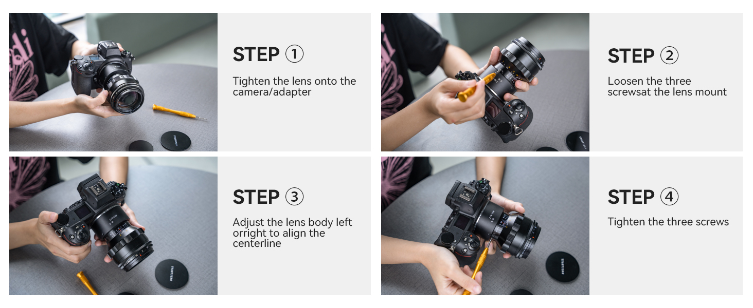 ADJUSTABLE CENTERLINE ALIGNMENT