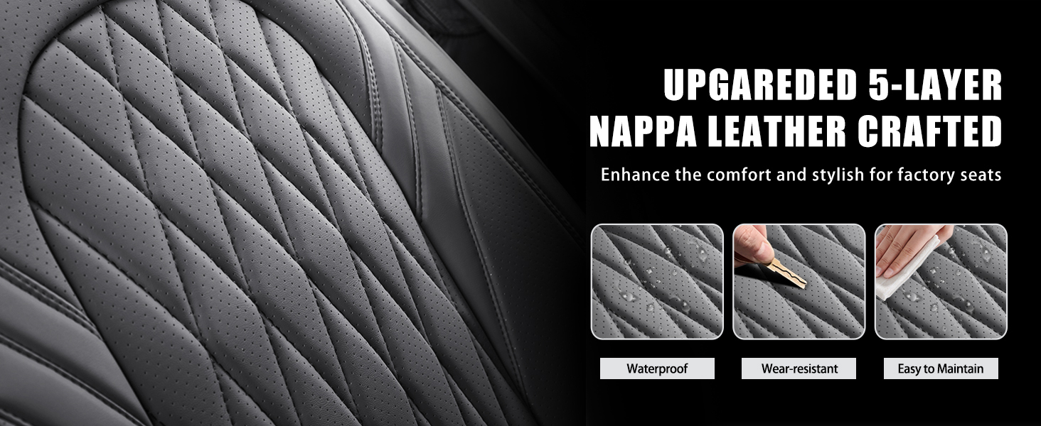 leather seat covers for cars