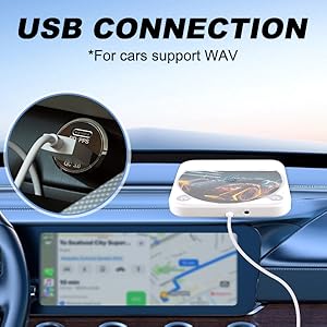 usb cd player for car small