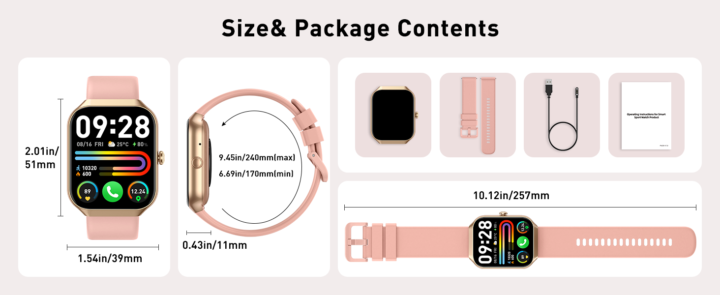 waterproof smart watch