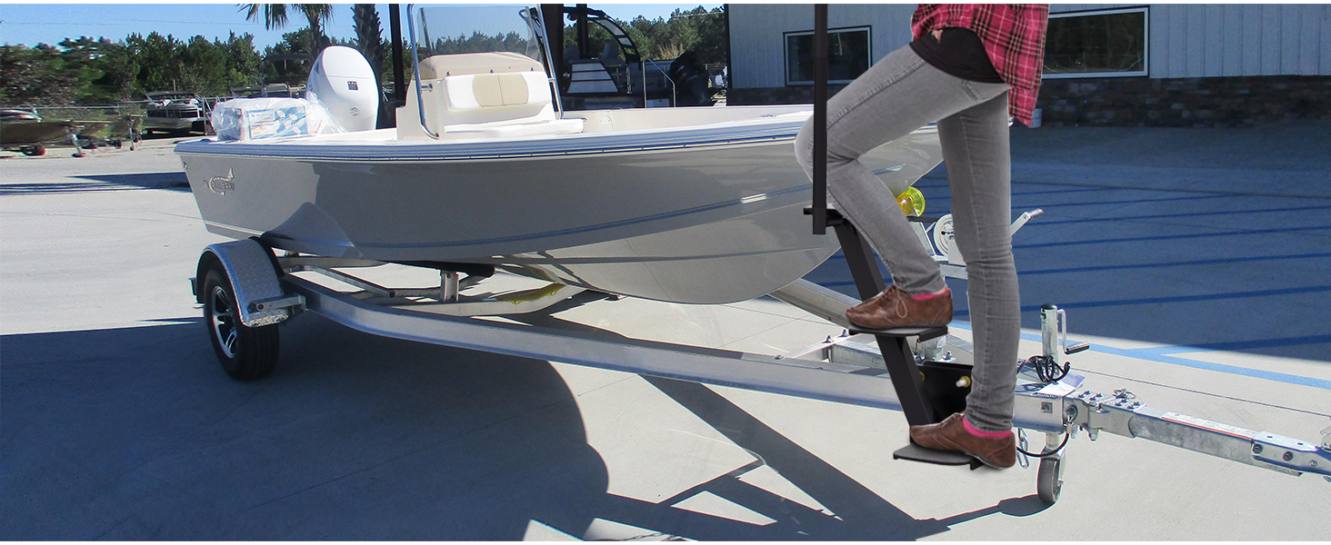 boat trailer step