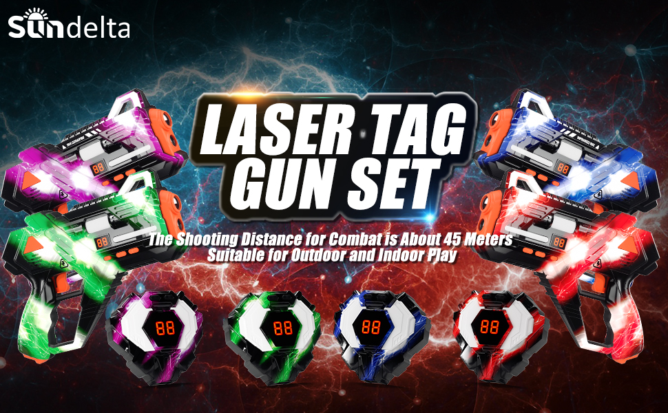laser tag gun set