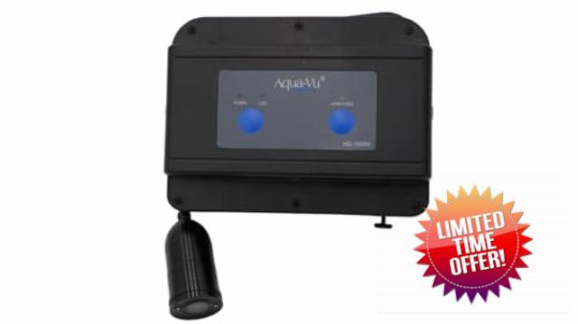 Aqua-Vu Micro Revolution HD Underwater Camera – HDMI & RCA Compatible Fish Finder for Garmin GPSMAP®