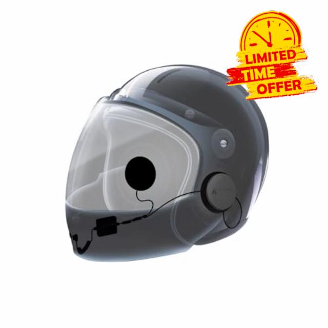 IASUS BMH Wireless Bluetooth 5.2 Helmet Speaker Audio Kit - Internal Design Drop in High Performance XS2.1R Speakers - Works in Most Motorcycle Snowboard Ski Helmets - Includes Install Accessories