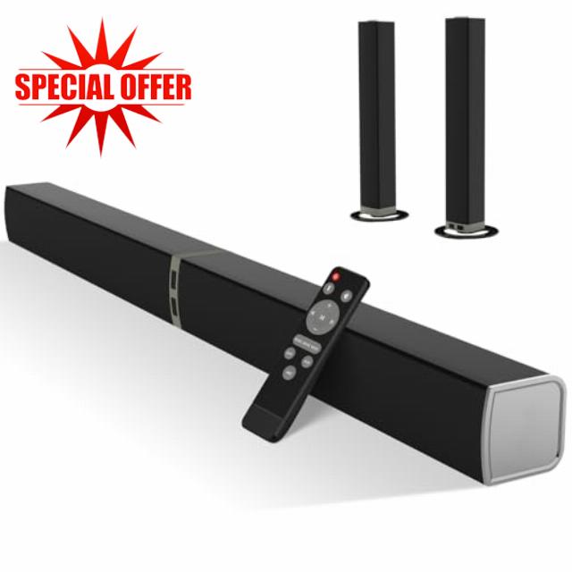 MZEIBO Sound Bar for Smart TV