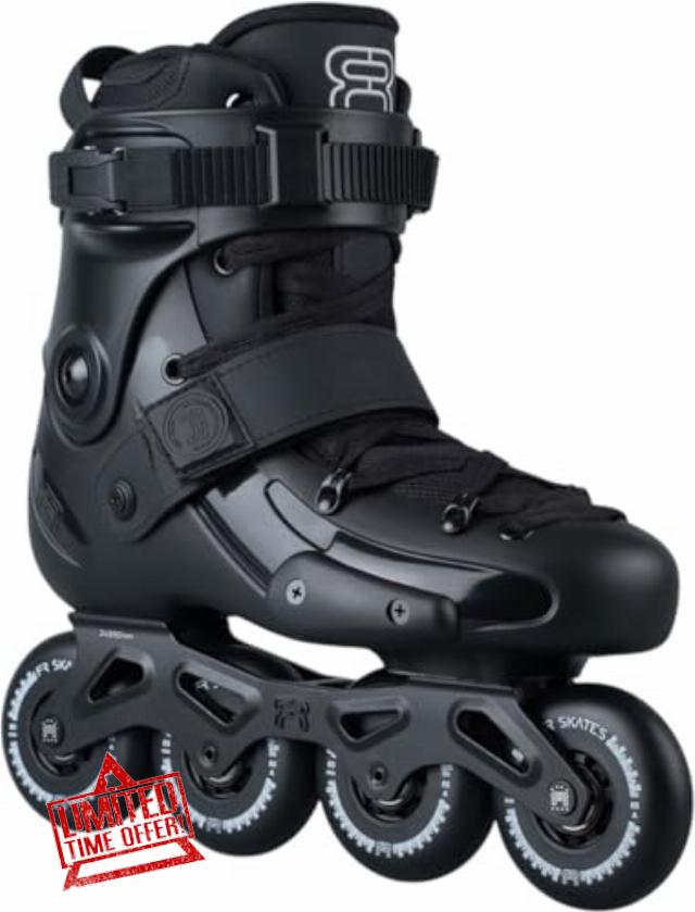 FR Skates - FRX 80 Black - Adult Urban Inline Skates
