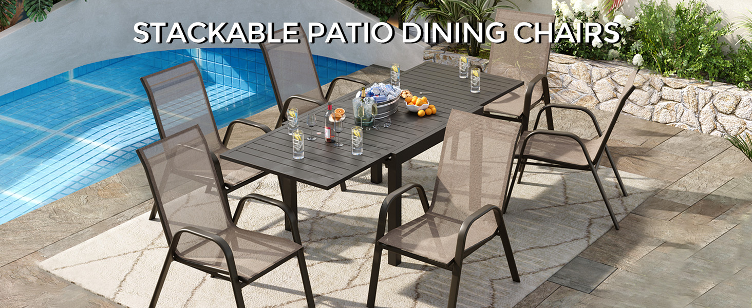 patio dining chairs set of 4