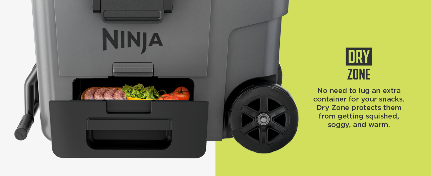 Ninja, Cooler, water cooler, small cooler, ice chest, electric cooler, dry ice, beach cooler