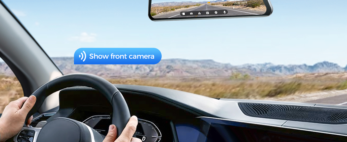 rear view mirror camera