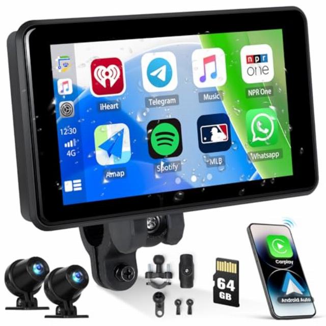 Carplay Screen for Motorcycle