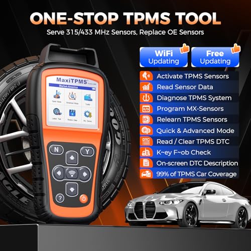 2025 Upgrade WiFi TPMS Scan Tool Relearn Activate All TPMS Sensors