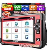 LAUNCH X431 PRO Elite OBD2 Scanner, 2025 All-in-One New Bidirectional Scan Tool with CANFD DOIP, ...