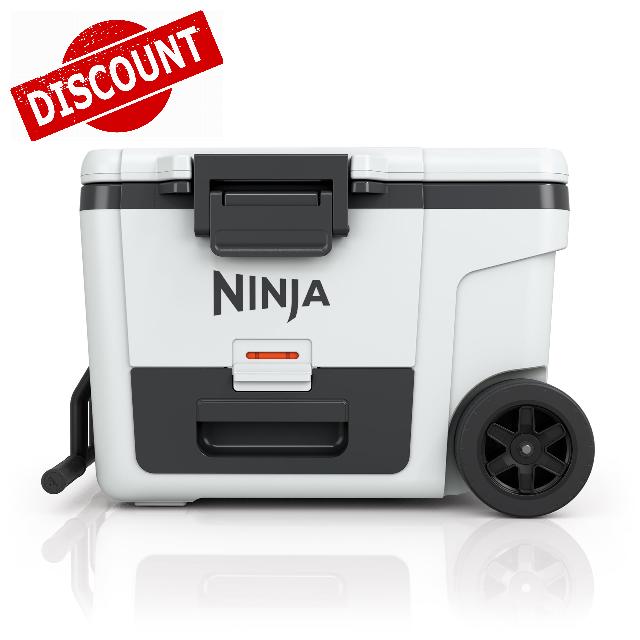 Ninja FrostVault 45qt Wheeled Cooler with Dry Zone