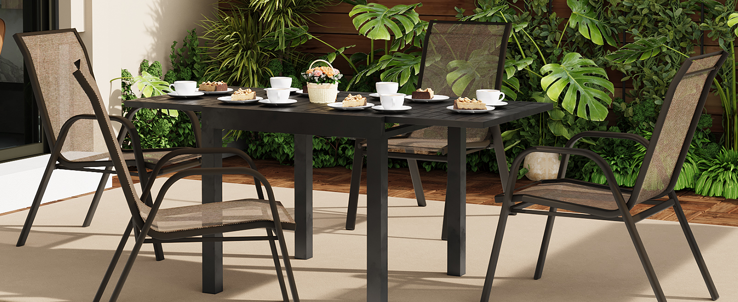 patio dining chairs set of 4