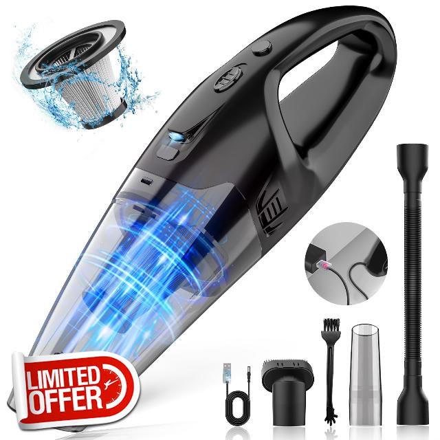 Handheld Vacuum Cordless Rechargeable