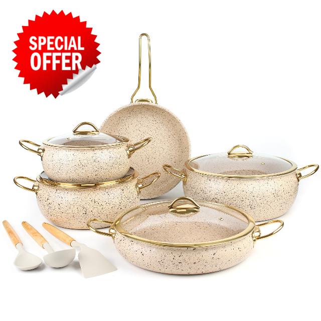 5-Ply Stainless Steel Cookware Set