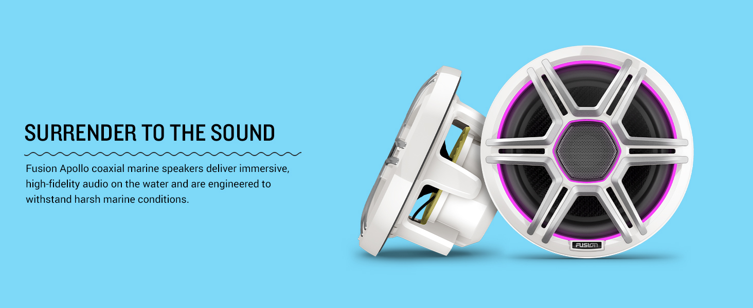 Garmin Fusion speakers