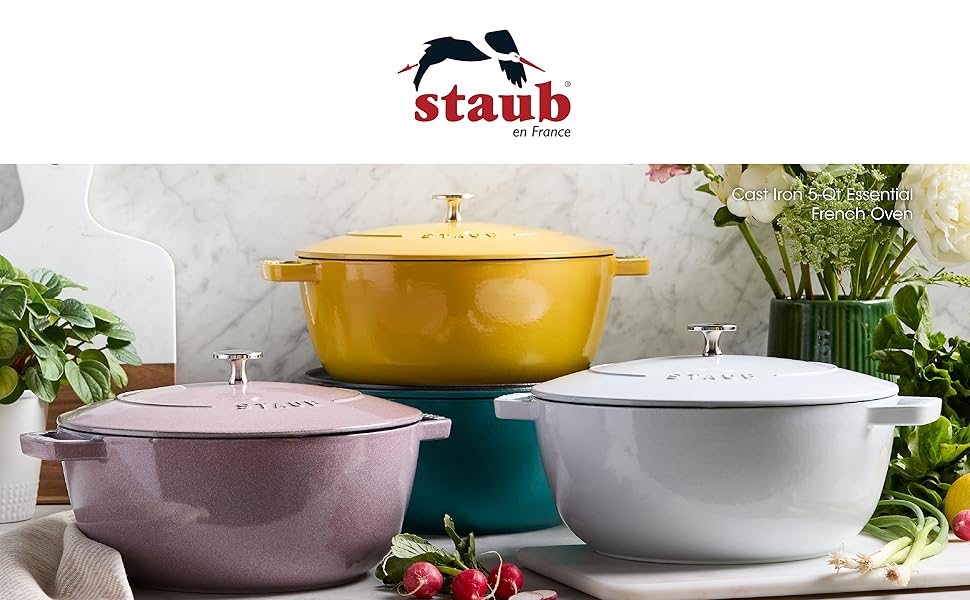 Staub, Cast Iron, French Oven, Dutch Oven