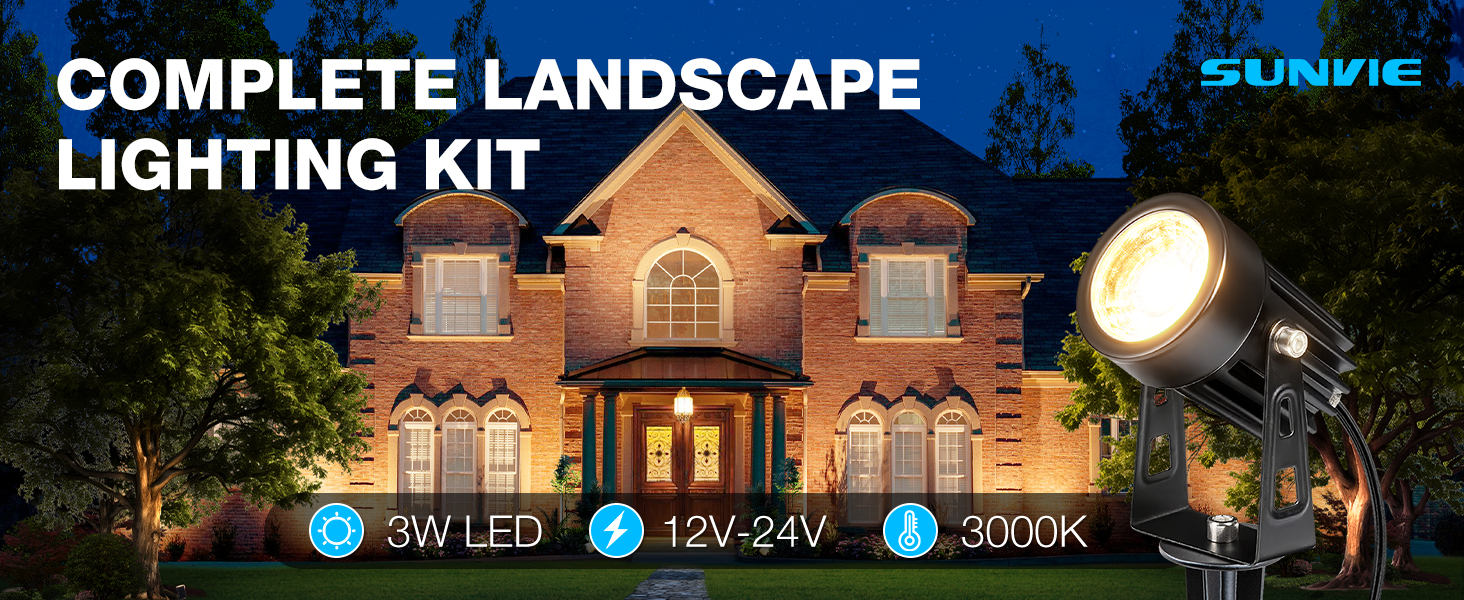 low voltage landscape lighting