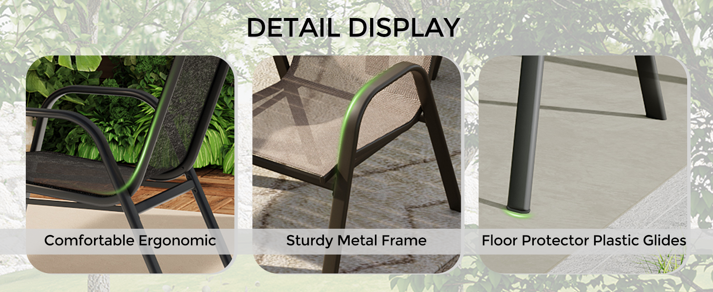 patio dining chairs set of 4