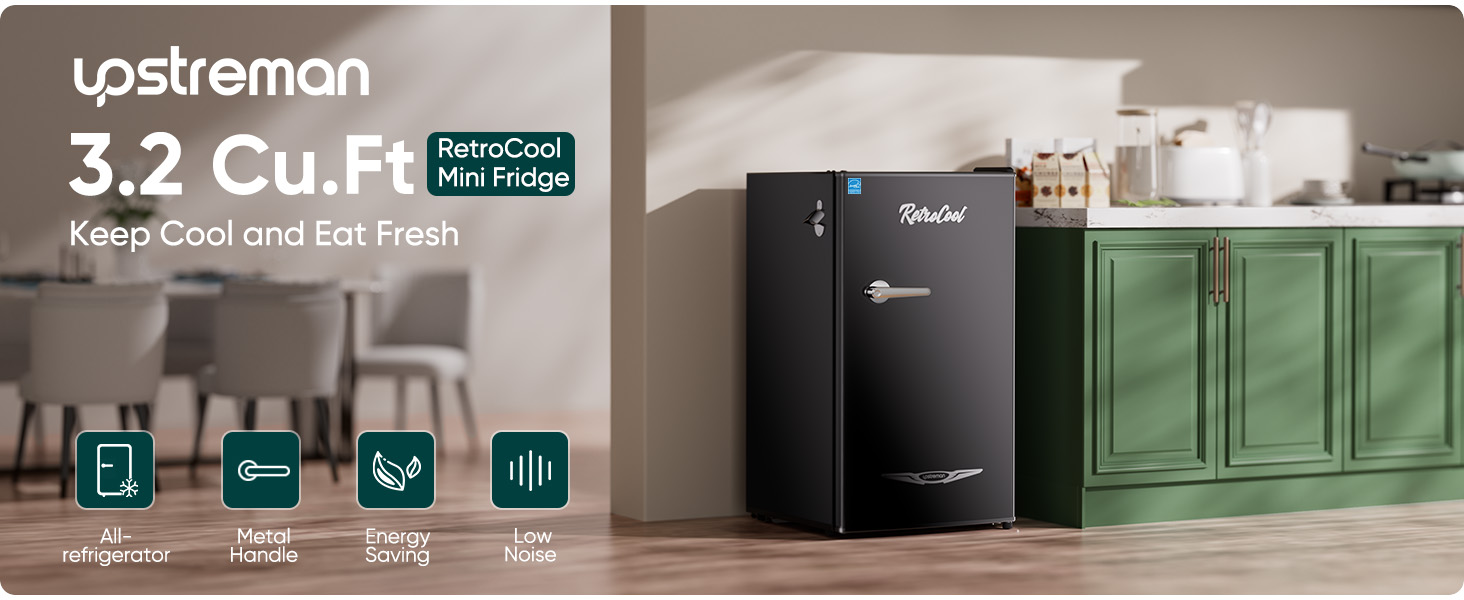 Retro Mini Fridge