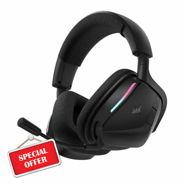 Corsair Void v2 Wireless Gaming Headset with Bluetooth for PC
