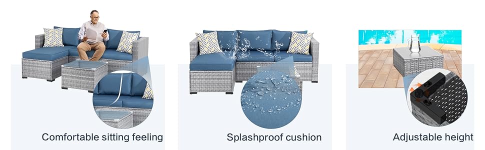 Shintenchi Patio Furniture Sets