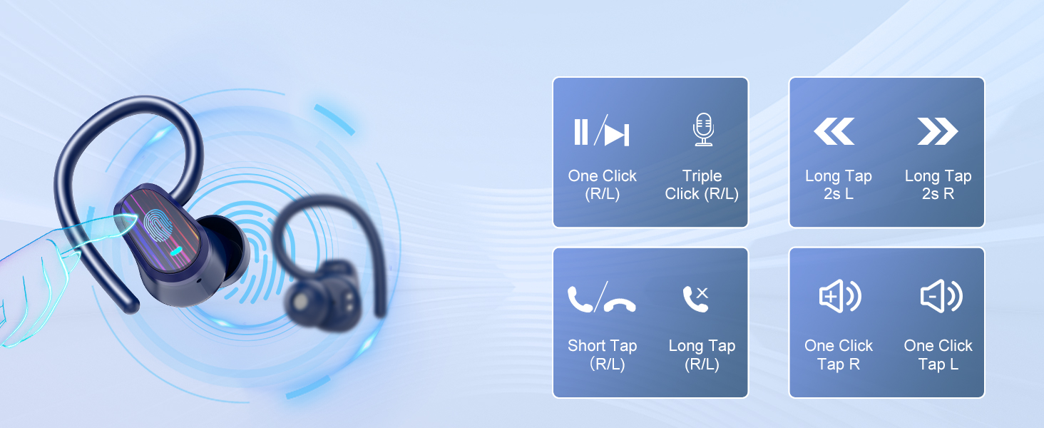 Bluetooth Earbuds Sport