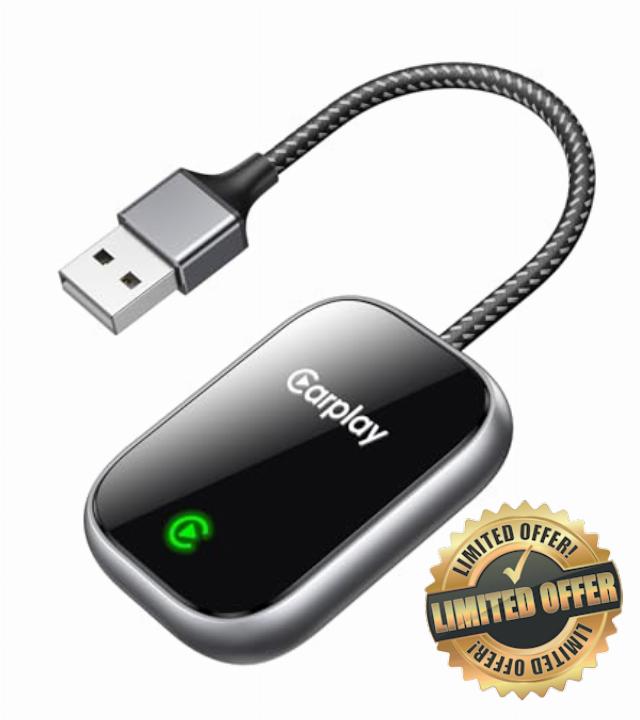 2025 Upgraded Wireless CarPlay Adapter for iPhone