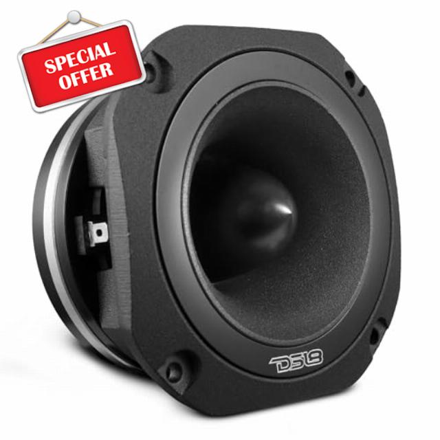 DS18 PRO-TW750CN-8 4" Super Bullet Tweeter with 1.5" Titanium Voice Coil