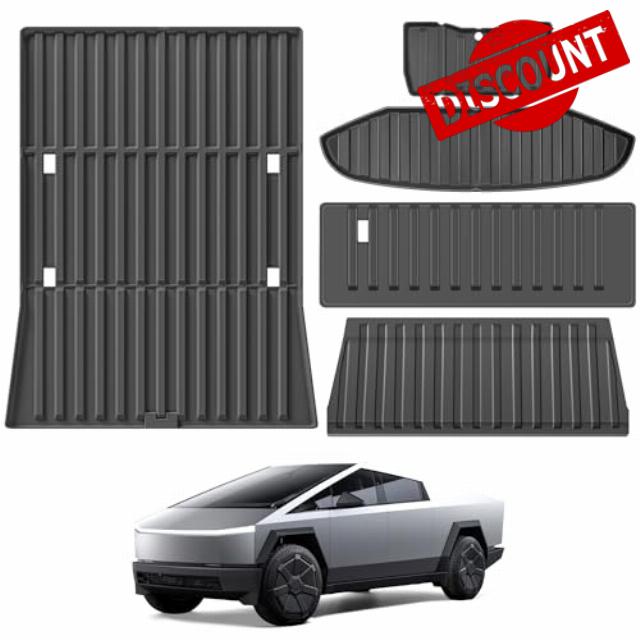 Uireefly Truck Bed Mat for Tesla Cybertruck Accessories