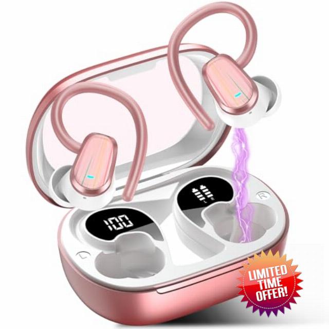 OYIB Wireless Earbuds Bluetooth 5.4 Headphones Sport